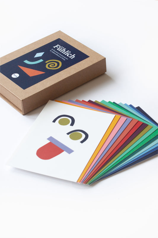 Emotionskarten farbig mit Box